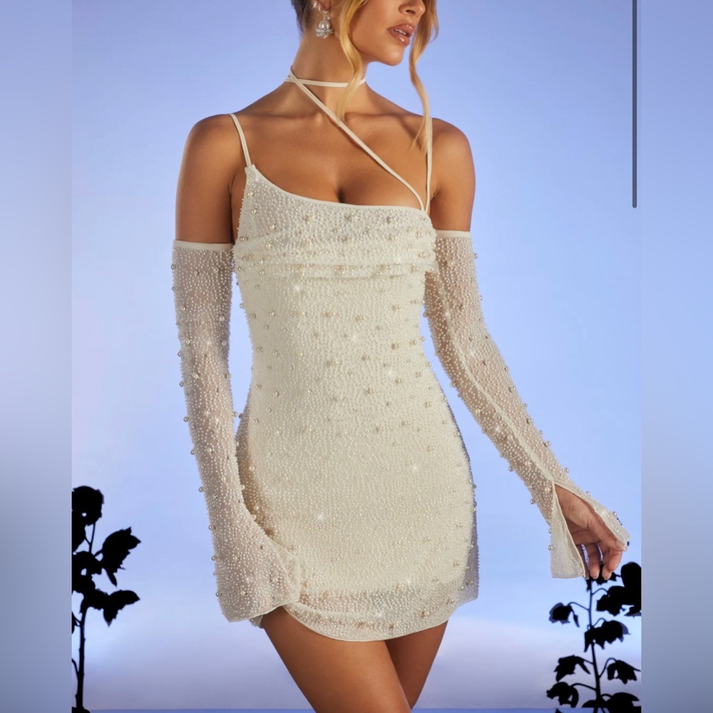 Oh Polly SOHO embellished mini dress